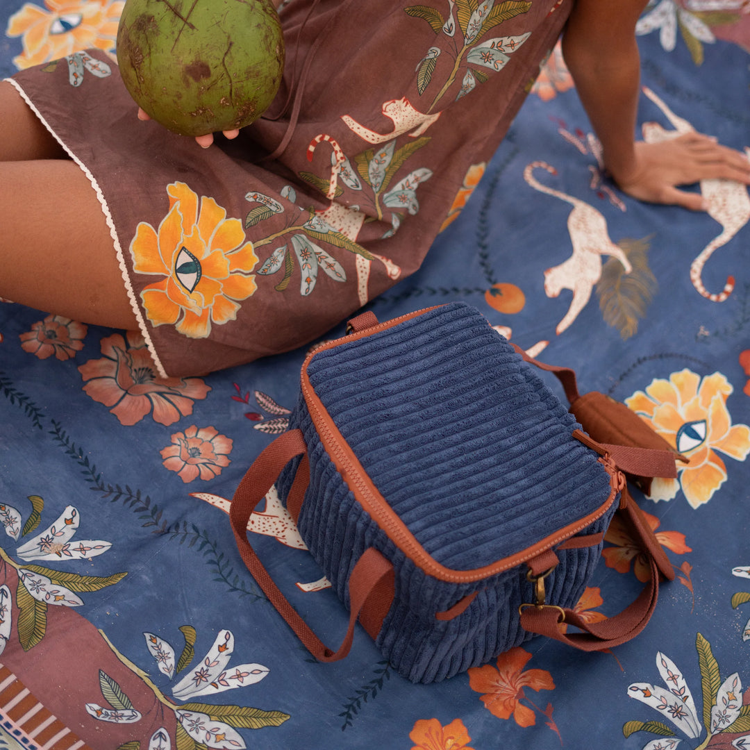 Cord Cooler Bag Mini - Lagoon