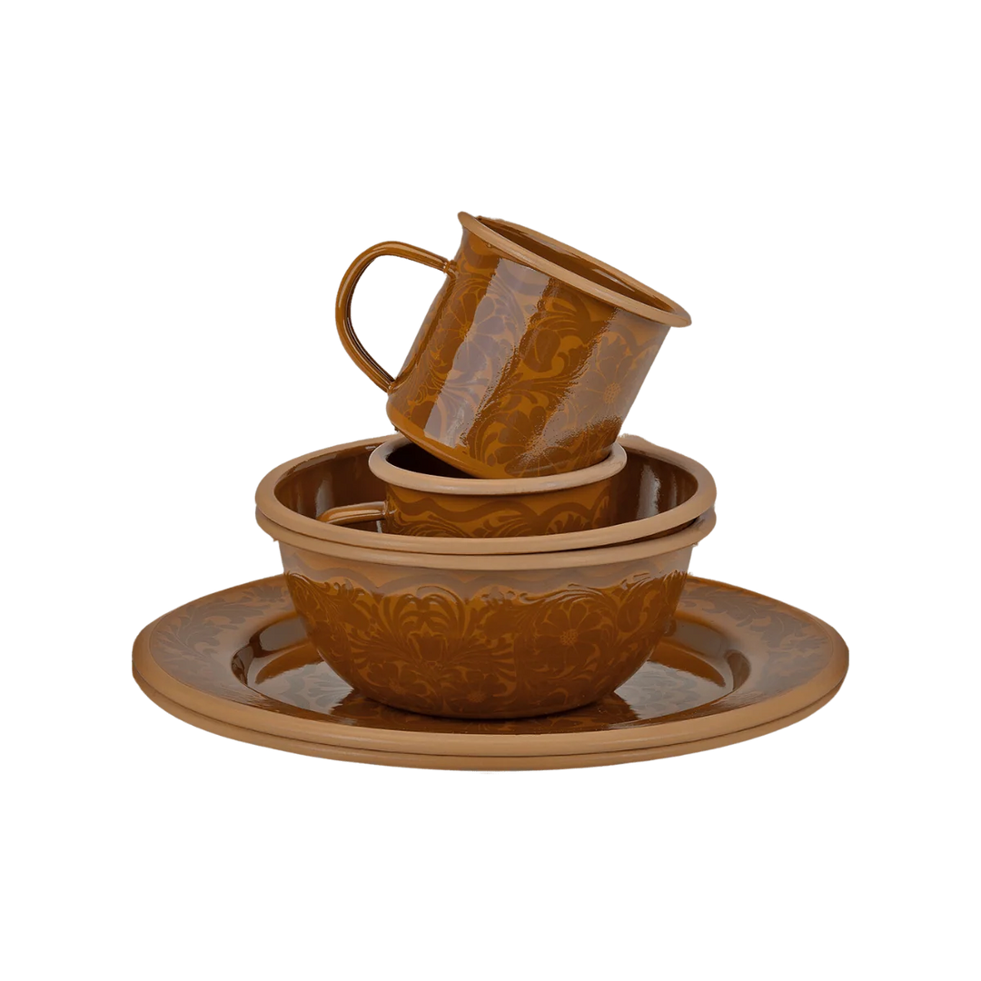 Camp Enamel Set - Toffee