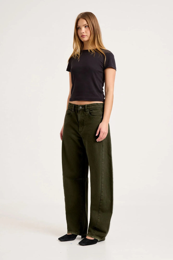 Arc Barrel Jeans Long Military