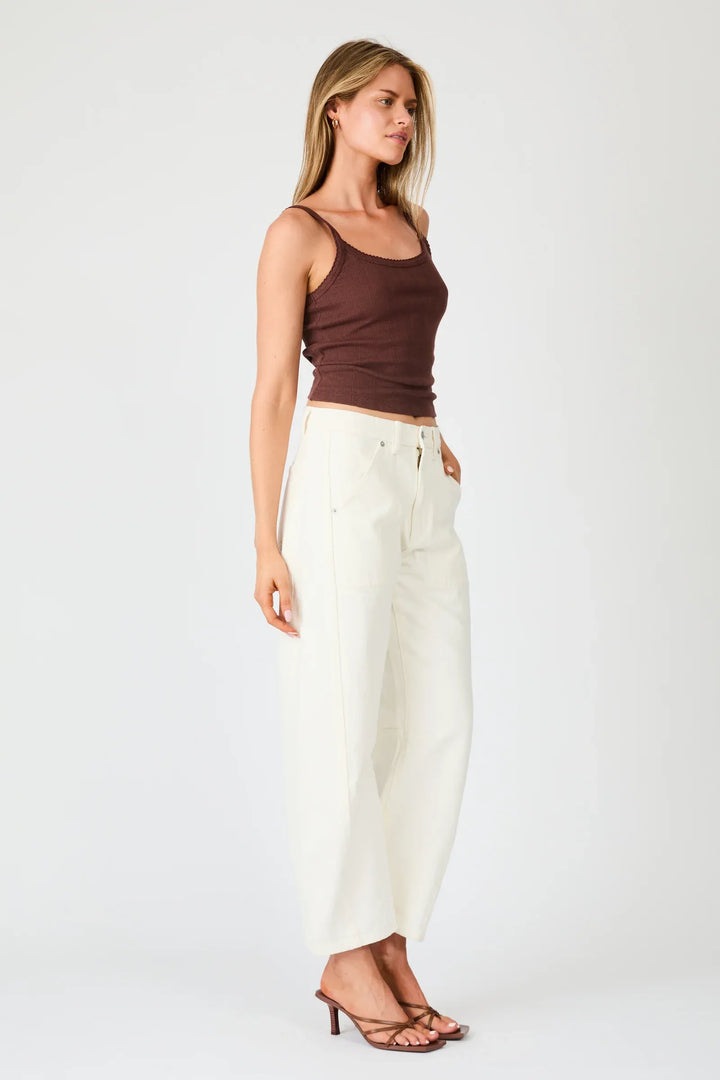 Pointelle Cami Chocolate