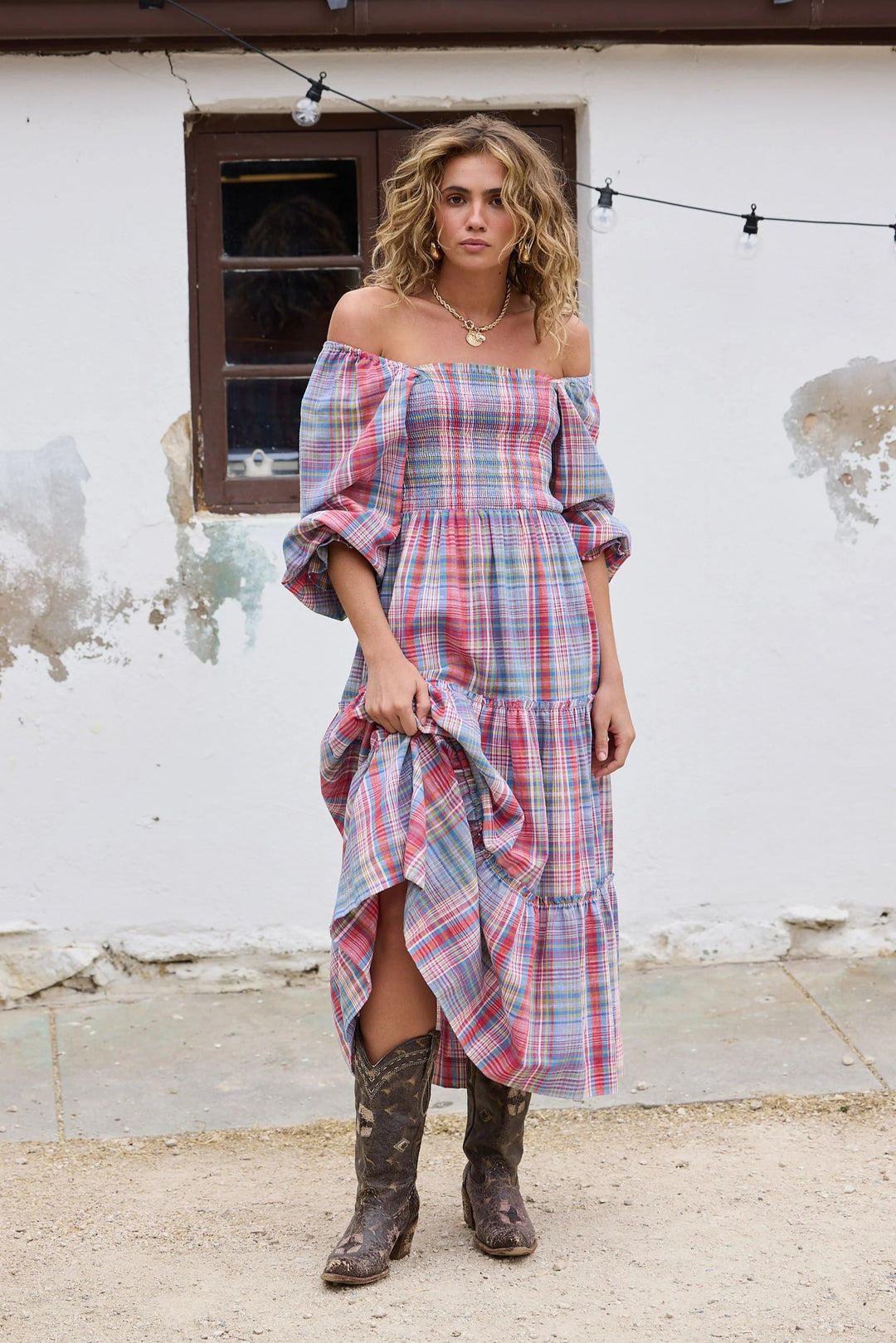 Savannah Dress - Picnic Check