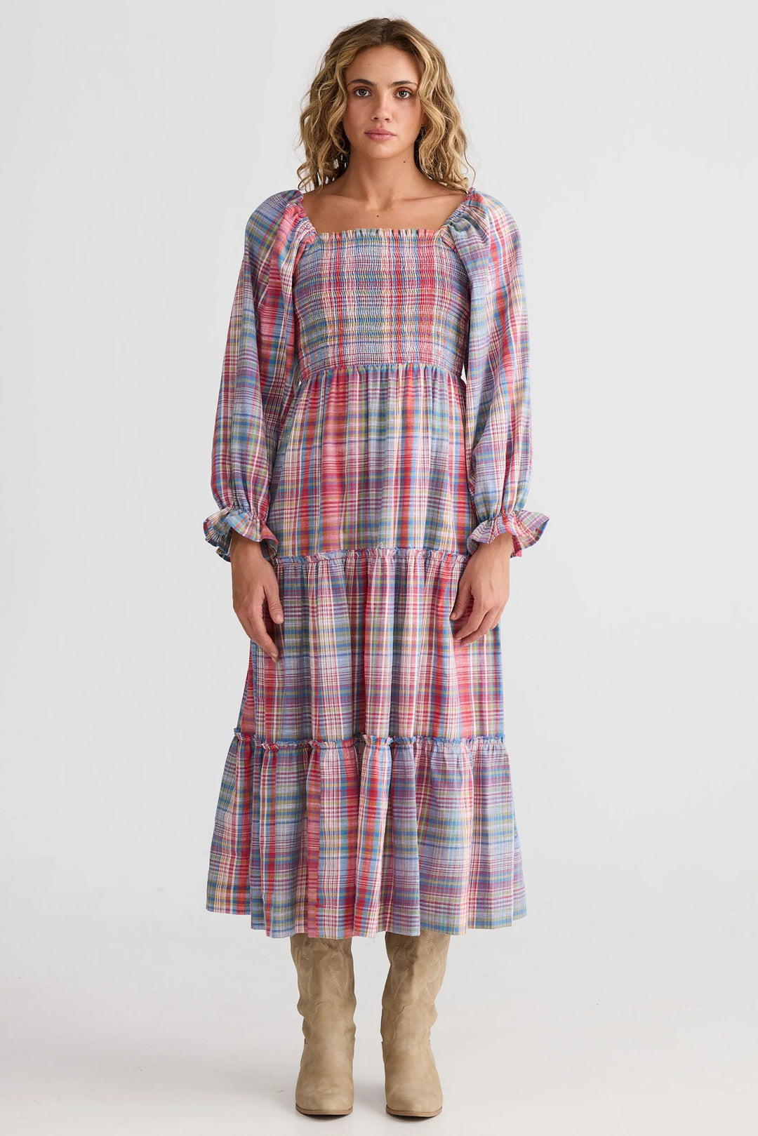 Savannah Dress - Picnic Check