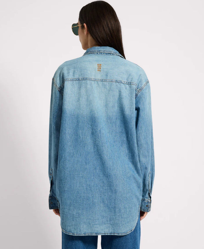 Essential Denim Shirt - Blue Crush