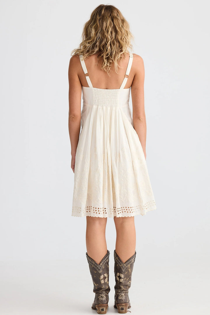Goddess Mini Dress - Off White