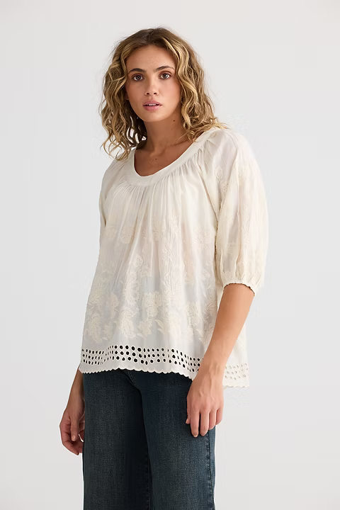 Goddess Top - Off White