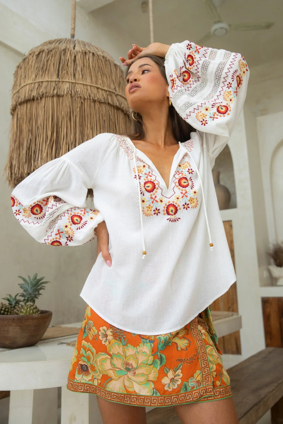 Iris Blouse - Sienna