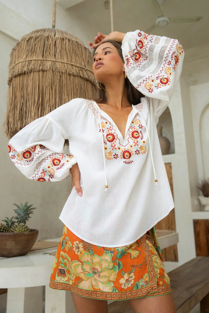 Iris Blouse - Sienna