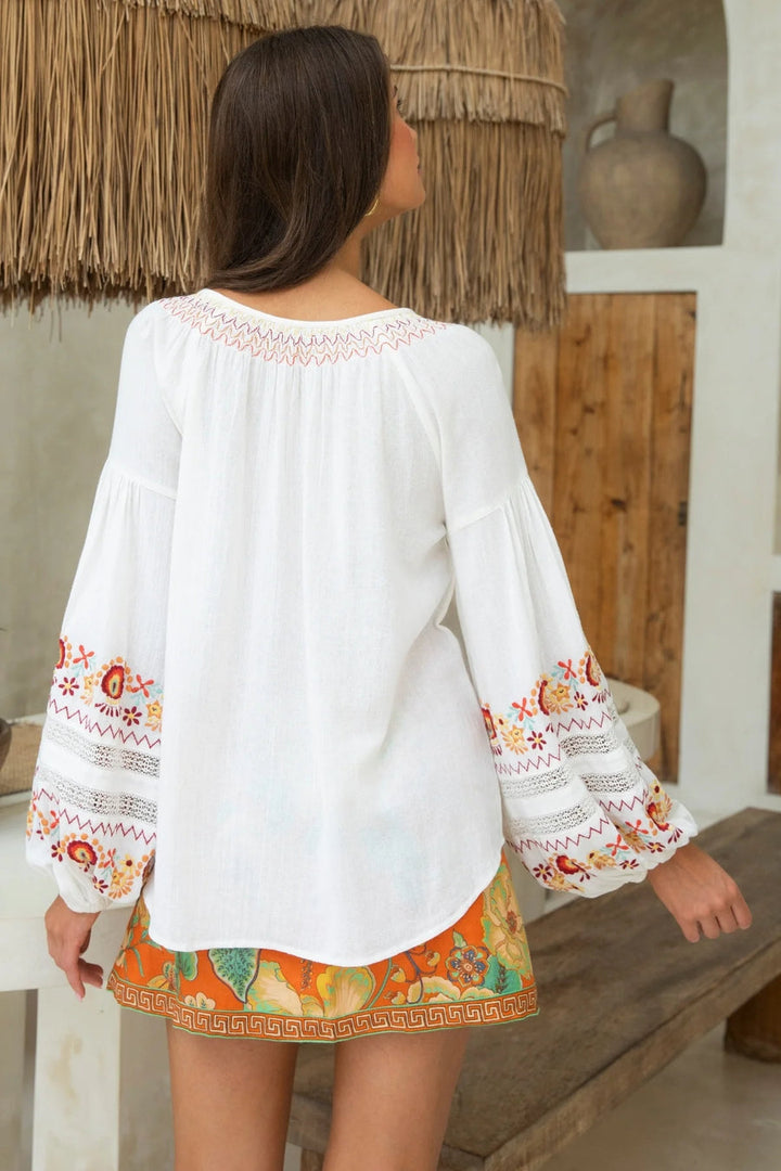 Iris Blouse - Sienna