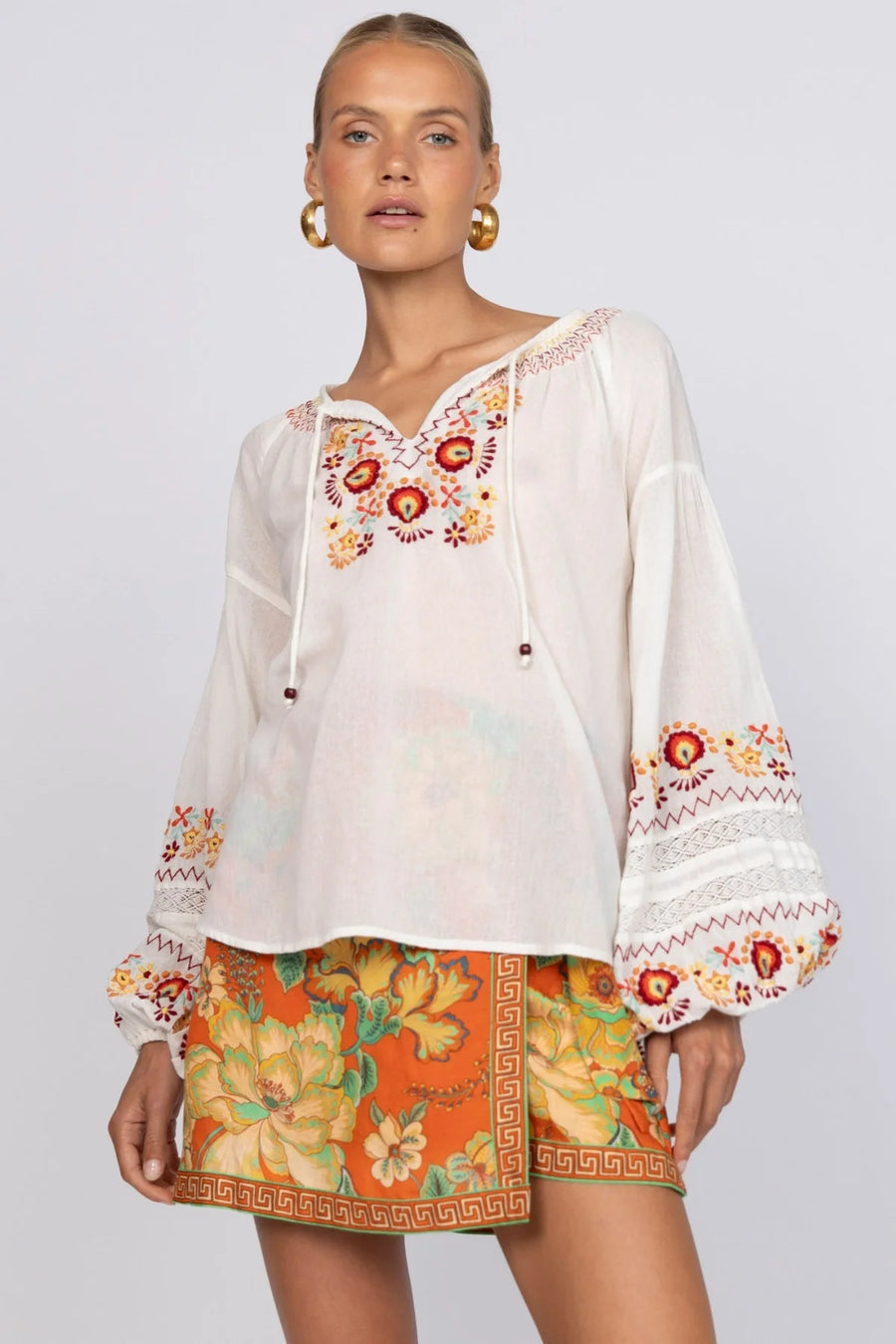 Iris Blouse - Sienna