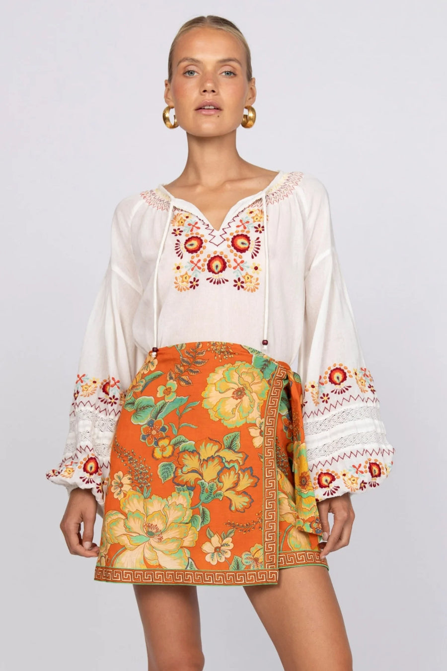 Iris Blouse - Sienna