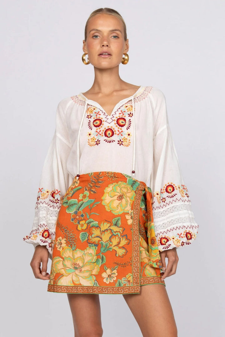 Iris Blouse - Sienna