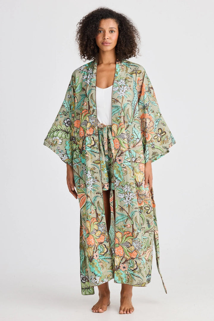 Namaste Robe - Madagascar Print
