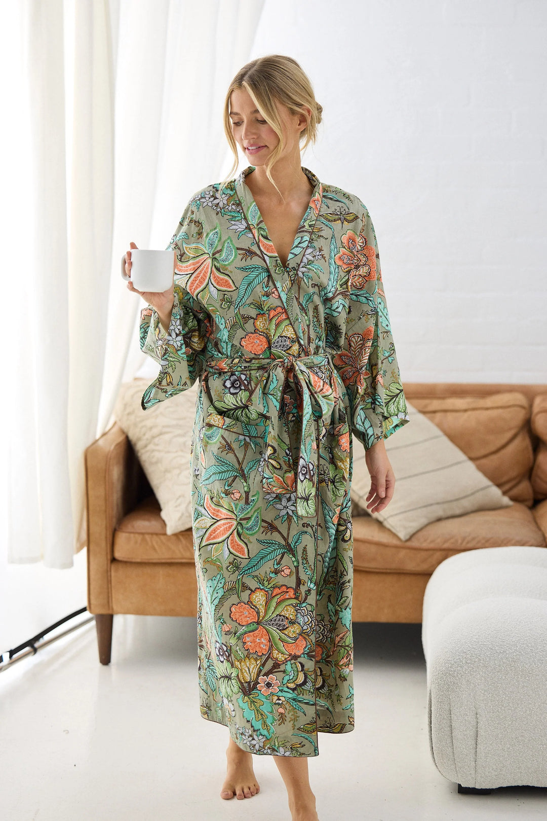Namaste Robe - Madagascar Print