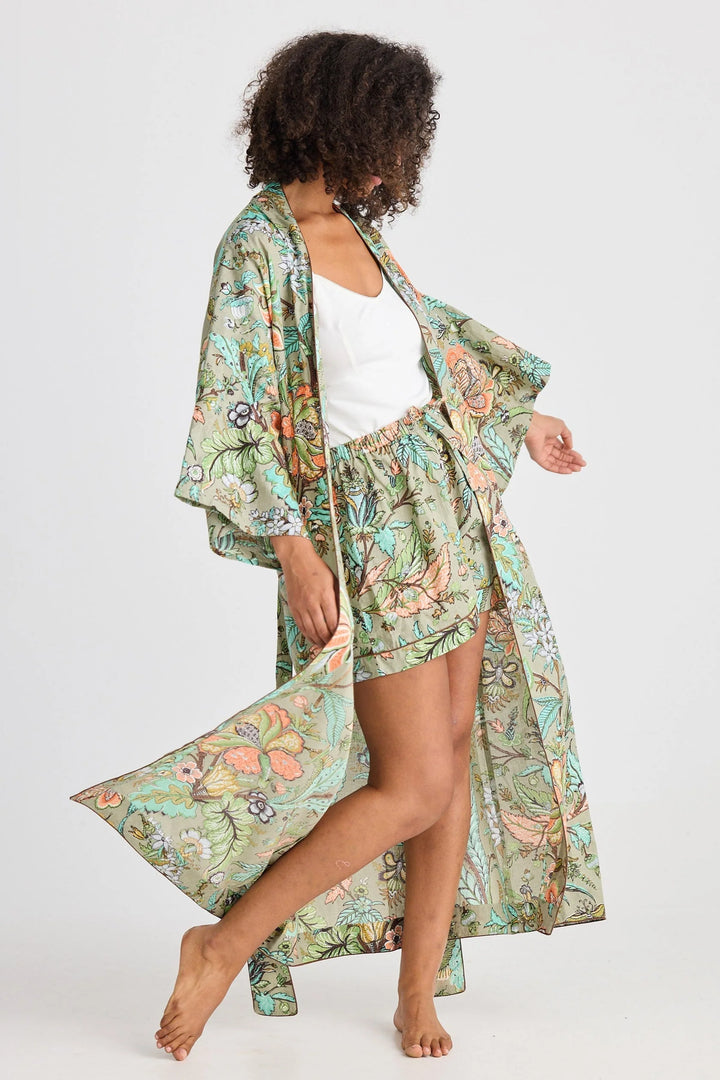 Namaste Robe - Madagascar Print
