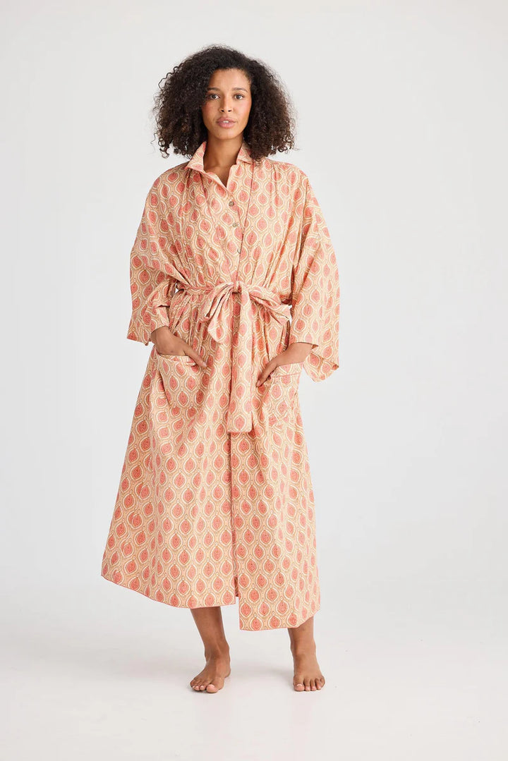 Namaste Robe - Petals Print
