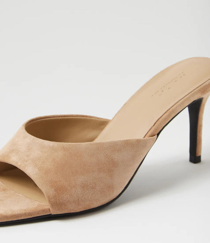 Preetence Light Choc Suede Sandals