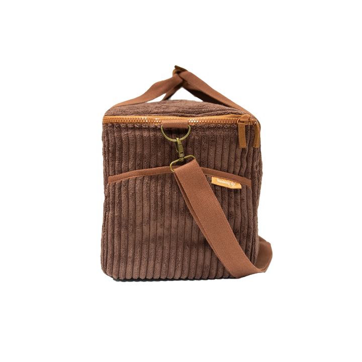 Cord Cooler Bag Large ~ Chocolate