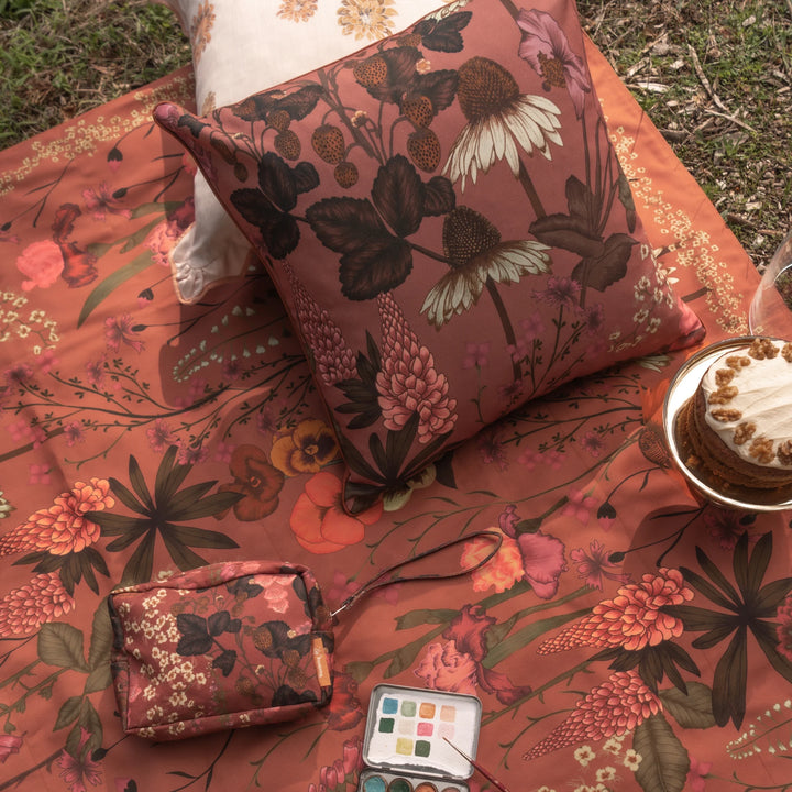 Flourish Sienna Cushion Cover - Medium