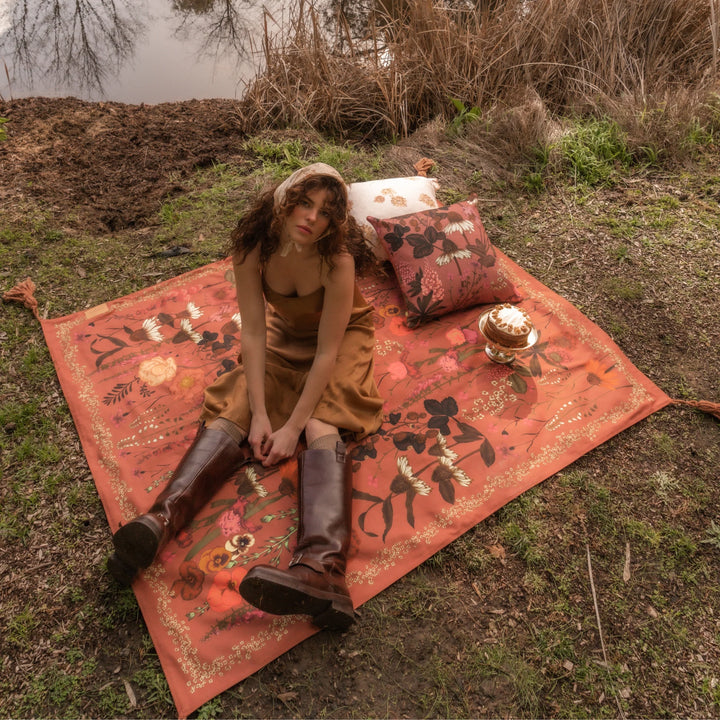 Flourish Picnic Rug - Sienna