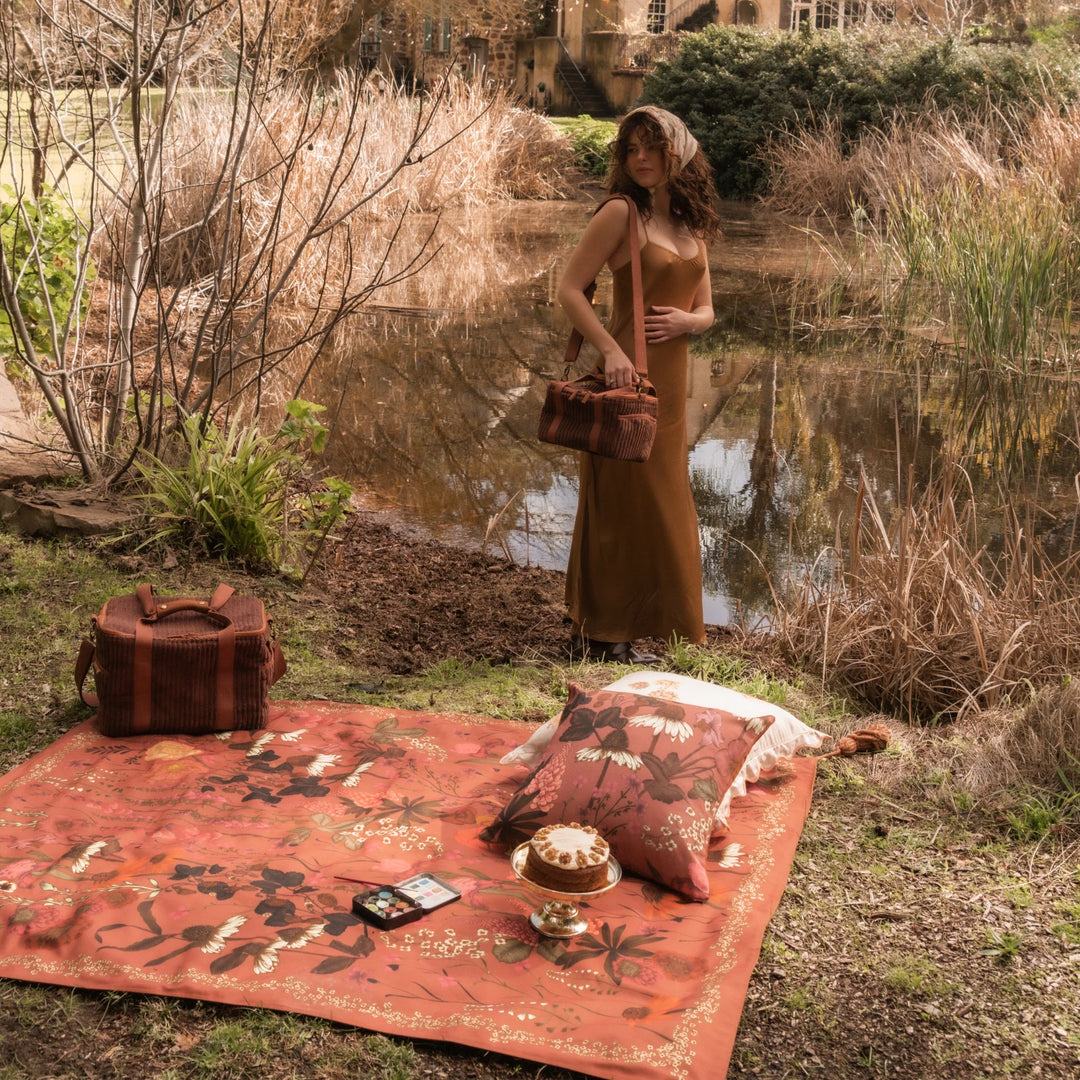 Flourish Picnic Rug - Sienna