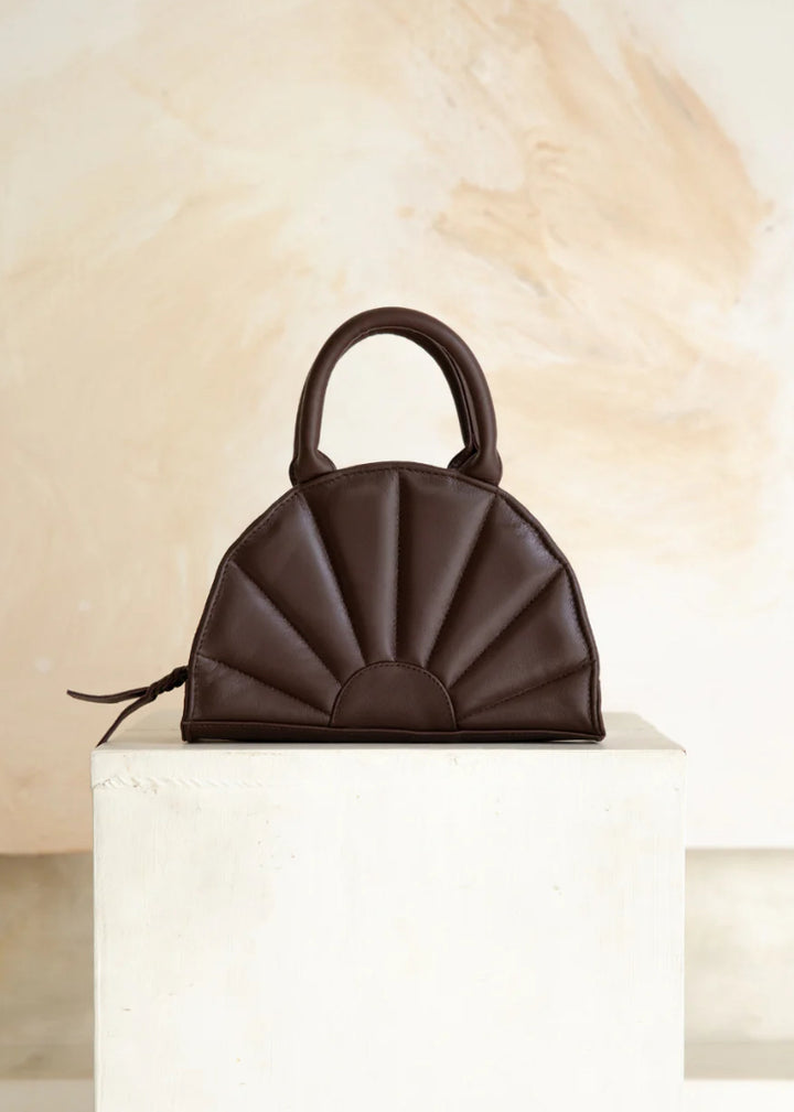Soleil Mini Tote - Chocolate