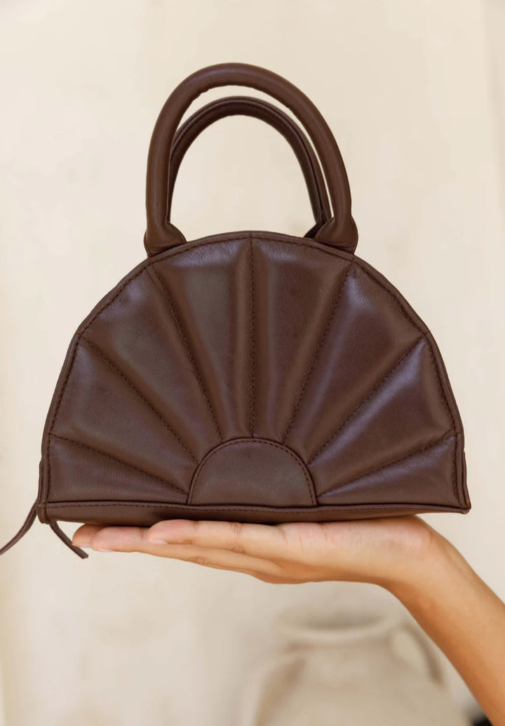 Soleil Mini Tote - Chocolate