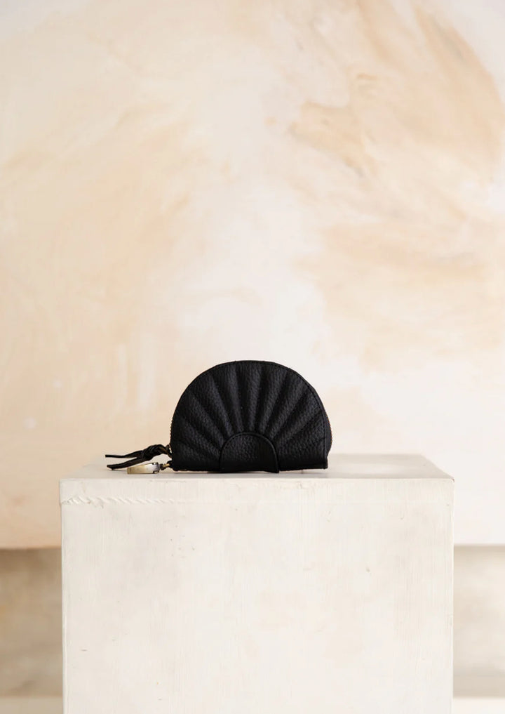 Soleil Purse - Textured Noir