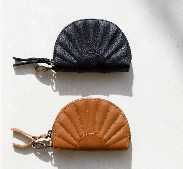 Soleil Purse - Textured Noir