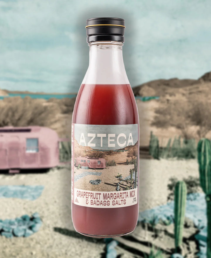 Grapefruit + Hibiscus Margarita Mix & Badass Salts