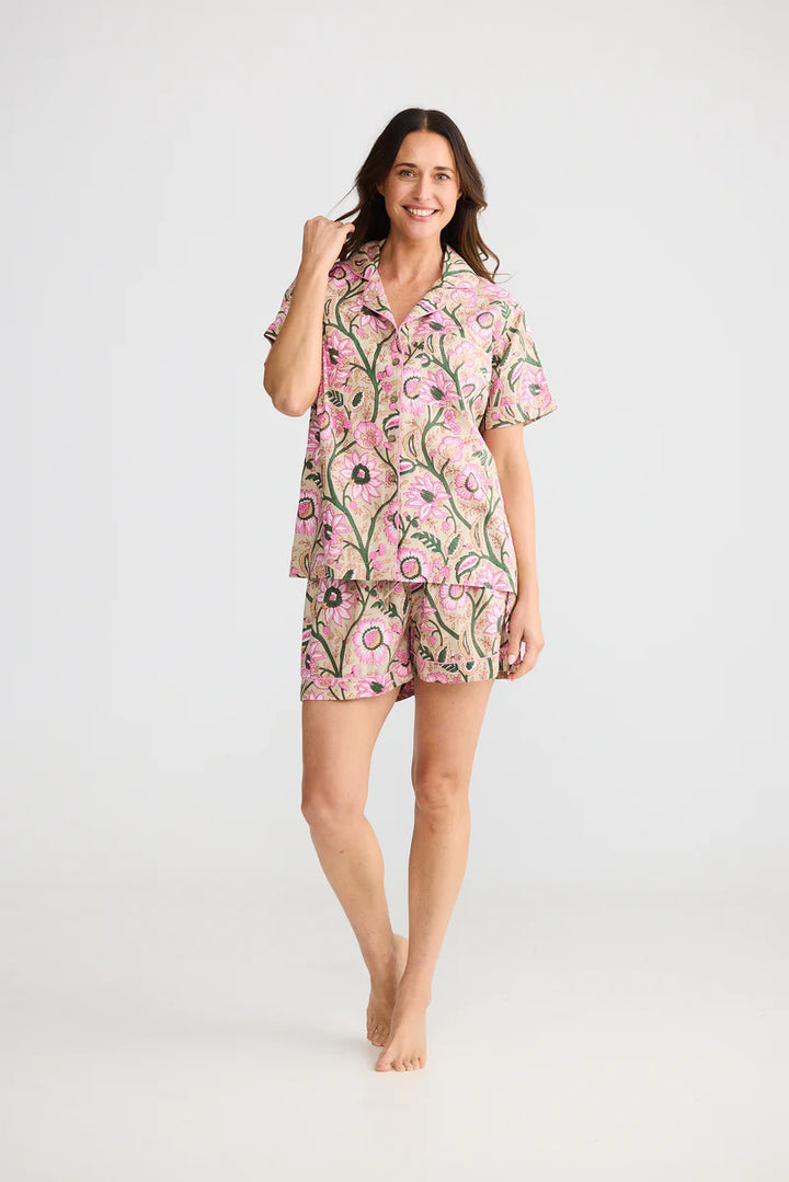 Namaste Pyjama Set - Fleur Print