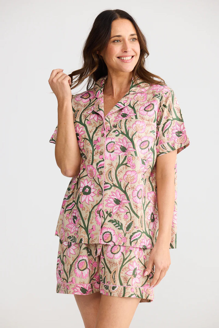 Namaste Pyjama Set - Fleur Print