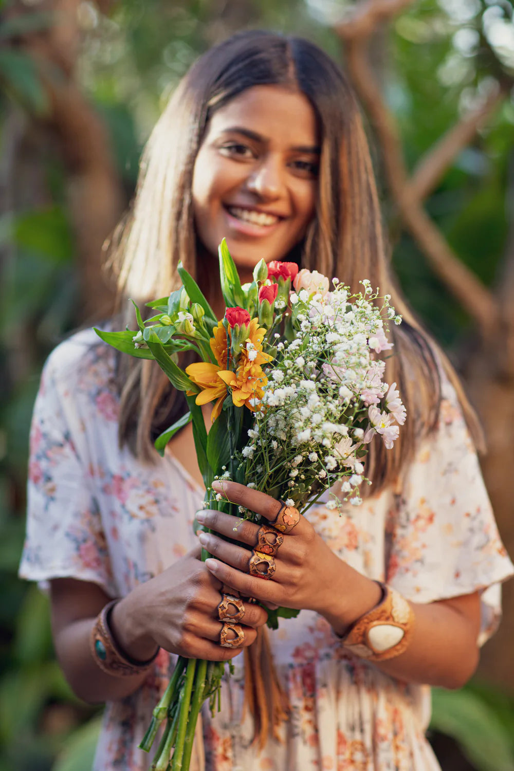 Buffalo Girl ~ Secret Garden Ring