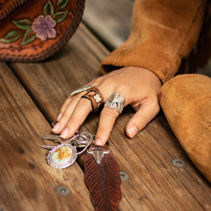 Buffalo Girl ~ Secret Garden Ring