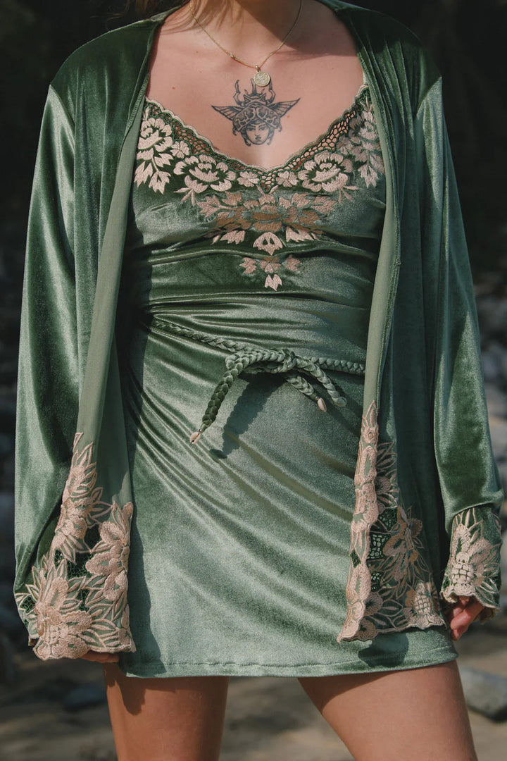 Hendrix Mini Dress | Moss