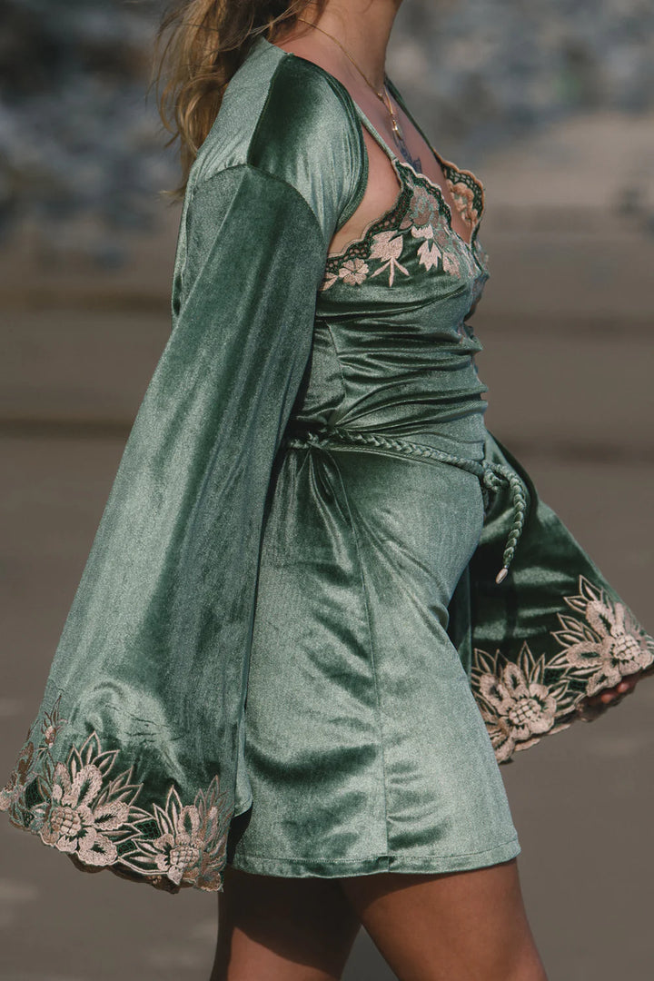 Hendrix Mini Dress | Moss