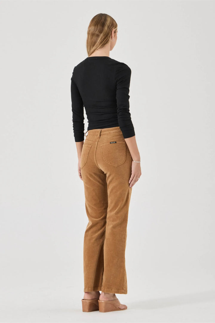 Eastcoast Flare Deco Jean - Caramel Cord