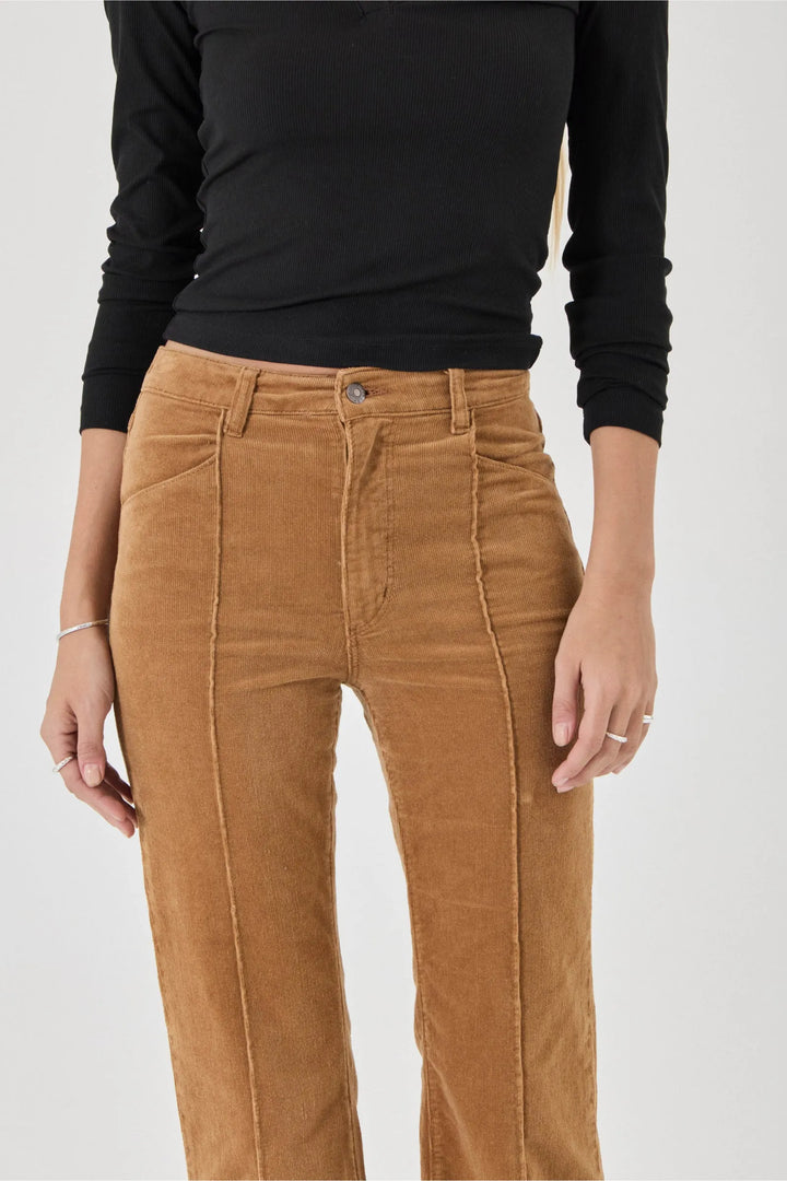 Eastcoast Flare Deco Jean - Caramel Cord