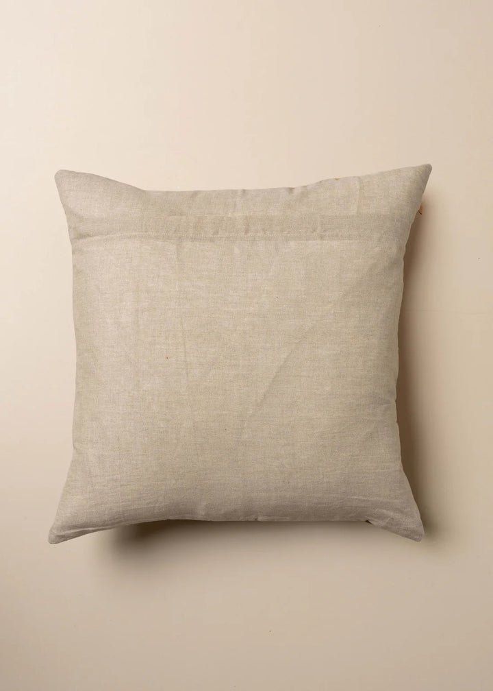 Linen / Velvet Cushion | Truffle