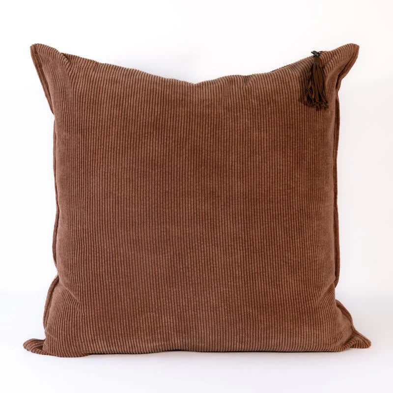 Hudson Corduroy Cushion - Clay