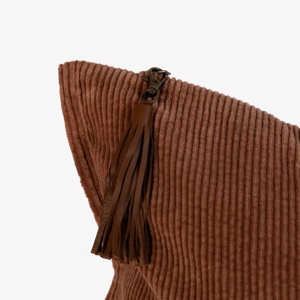 Hudson Corduroy Cushion - Clay
