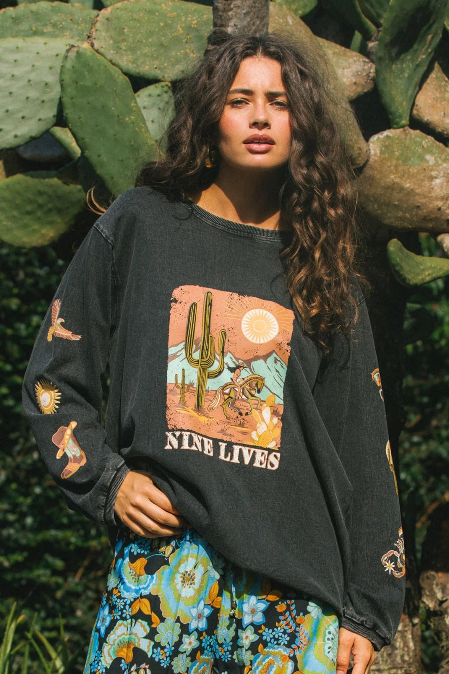 Rambler Long Sleeve Tee - Stonewash