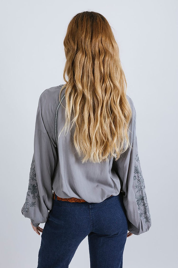 Desert Bloom Blouse - Silvermoon