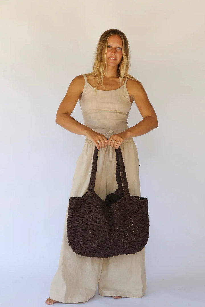 ELLE GRANDE TOTE | COCOA