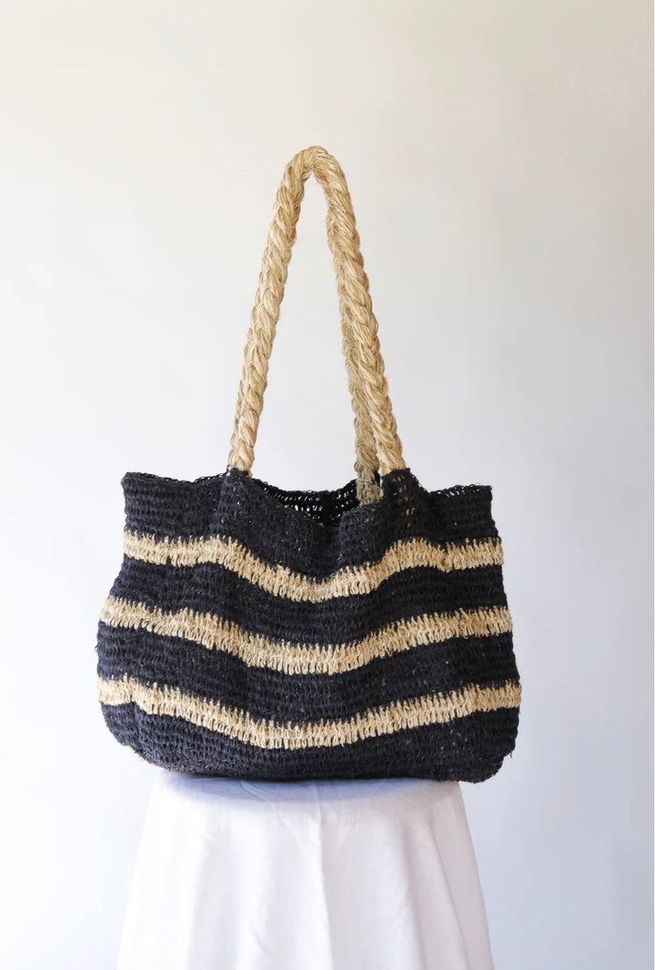 ELLE GRANDE TOTE | DRIFT STRIPE