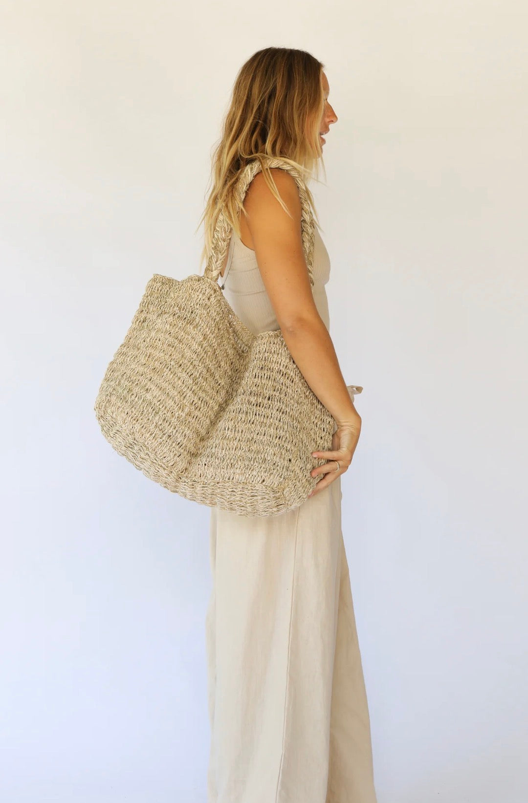ELLE GRANDE TOTE | NATURAL