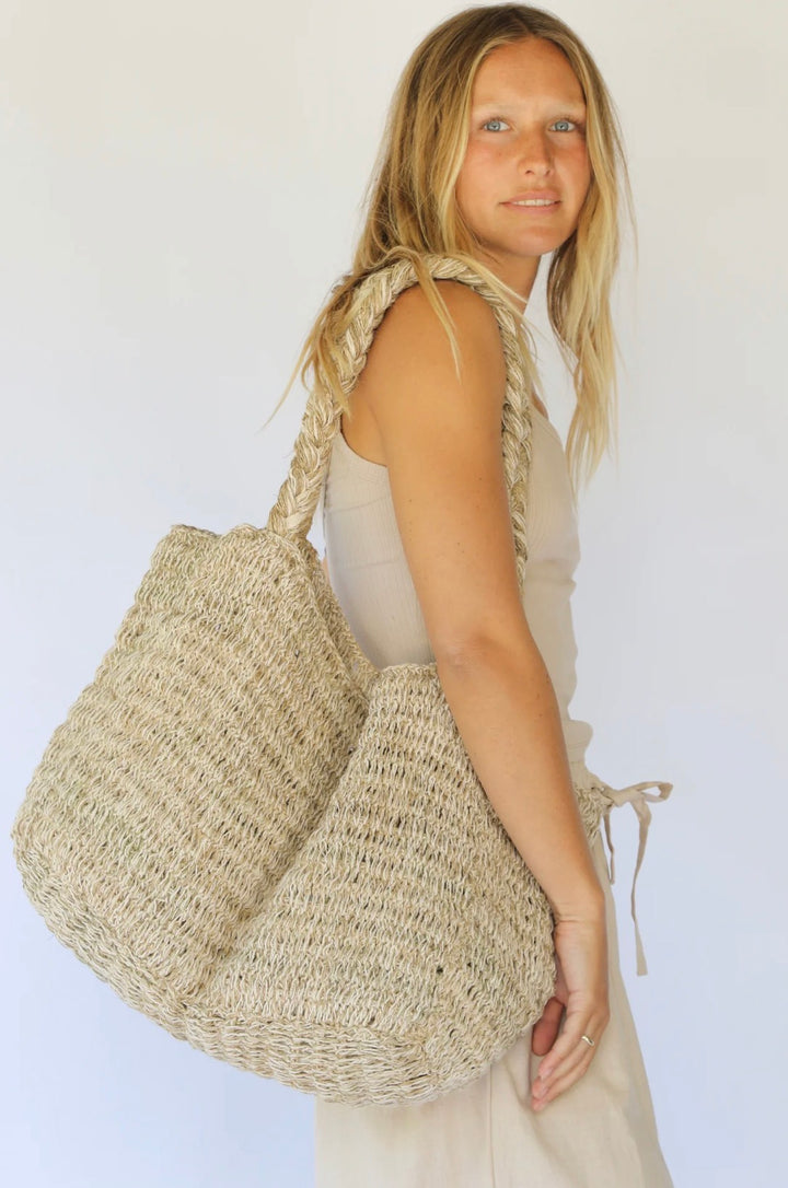 ELLE GRANDE TOTE | NATURAL