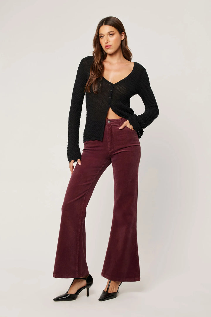Eastcoast Flare Baby Cord - Oxblood