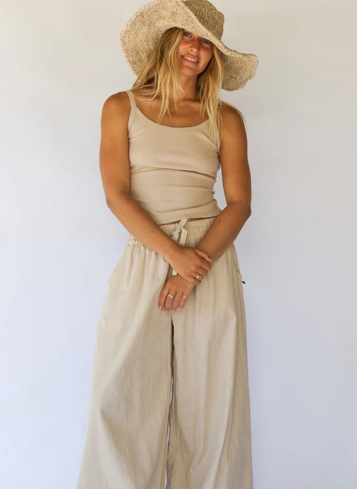 JANIS WIDE BRIM HAT | NATURAL