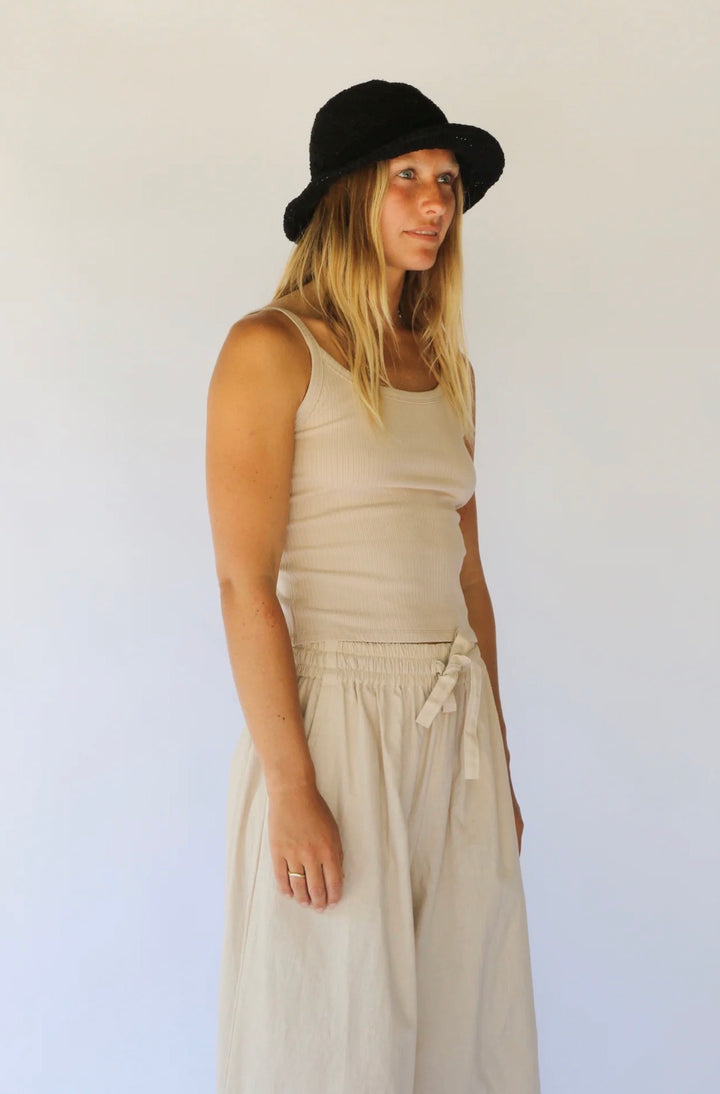 PEGGIE BUCKET HAT | NOIR
