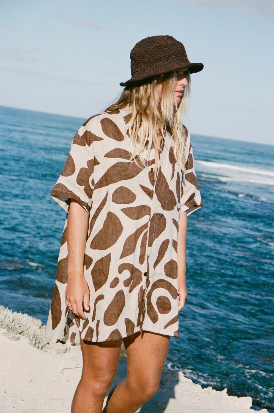 PEGGIE BUCKET HAT | COCOA